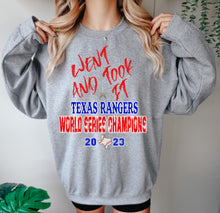 Load image into Gallery viewer, Went and took it Rangers Champions

