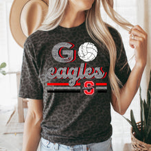Load image into Gallery viewer, Salado Eagles Volleyball Faux glitter design
