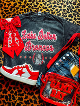 Load image into Gallery viewer, Lake Belton Broncos star retro Tee
