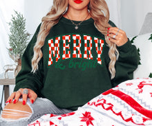 Load image into Gallery viewer, Merry &amp; Bright varsity checkered
