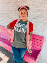 Load image into Gallery viewer, Chunky knit Colorblock cardigan
