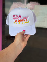 Load image into Gallery viewer, Trucker hats w designs
