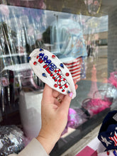 Load image into Gallery viewer, Red white Blue Boujee Headbands
