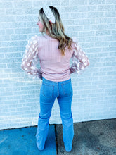 Load image into Gallery viewer, Studded straight leg jeans
