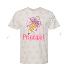Load image into Gallery viewer, Pencil Bow Tee Custom word
