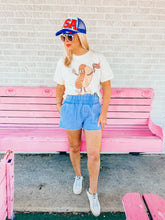 Load image into Gallery viewer, Hot dog flag crop tee
