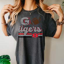 Load image into Gallery viewer, Belton Tigers Football Faux glitter design
