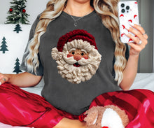 Load image into Gallery viewer, Santa yarn face
