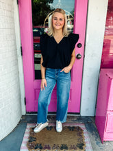 Load image into Gallery viewer, Slouchy Cropped Barrel Jeans With Contrast Wash

