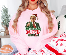 Load image into Gallery viewer, I’ll be home for Christmas Santa Hat
