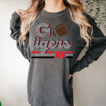 Load image into Gallery viewer, Belton Tigers Football Faux glitter design
