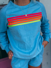 Load image into Gallery viewer, Stripe crewneck set
