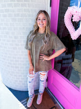 Load image into Gallery viewer, Oversized acid wash tee's
