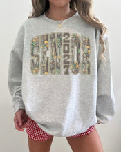 Load image into Gallery viewer, Senior camo 2027 bubble font
