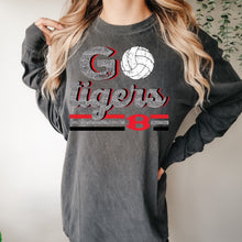 Load image into Gallery viewer, Belton Tigers Volleyball Faux glitter design
