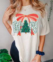Load image into Gallery viewer, Merry Christmas tree bow
