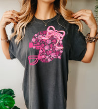Load image into Gallery viewer, Pink floral helmet

