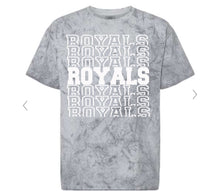 Load image into Gallery viewer, Rouse Royals Spiritwear- Royals Repeat white
