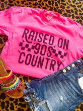 Load image into Gallery viewer, Raised on 90s country tee
