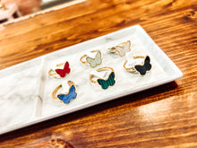 Load image into Gallery viewer, Butterfly rings
