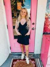 Load image into Gallery viewer, Candy Cane Lace Sheer Top

