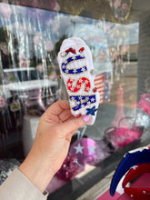 Load image into Gallery viewer, Red white Blue Boujee Headbands
