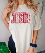 Load image into Gallery viewer, Jesus bow checkered
