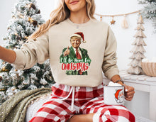 Load image into Gallery viewer, I’ll be home for Christmas Santa Hat
