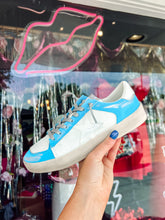 Load image into Gallery viewer, Candace Blue star sneakers
