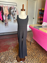 Load image into Gallery viewer, Youth yoga flare crop jumpsuit
