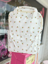 Load image into Gallery viewer, Vintage rose backpack
