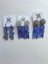 Load image into Gallery viewer, Cowboys acrylic earrings
