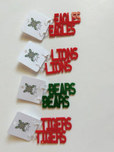 Load image into Gallery viewer, Acrylic school spirit dangles
