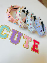 Load image into Gallery viewer, Rhinestone waffle knit headbands
