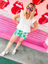 Load image into Gallery viewer, Smocked ruffle sleeve top
