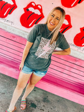 Load image into Gallery viewer, Pepper leopard lightening bolt tee
