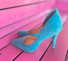 Load image into Gallery viewer, Teal Jessica Simpson Shoes, 5.5
