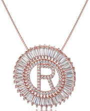 Load image into Gallery viewer, Initial Circle Necklaces
