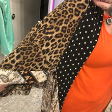 Load image into Gallery viewer, Leopard Paisley Altr'd State Kimono, M/L
