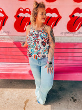 Load image into Gallery viewer, Floral Miranda Lambert Womens Top, 2XL
