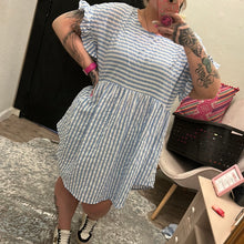 Load image into Gallery viewer, Stripes Shein Womens Dress, 3XL
