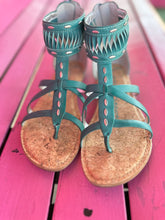 Load image into Gallery viewer, Teal Jessica Simpson Shoes, 5
