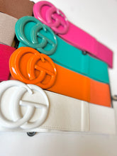Load image into Gallery viewer, Thick GG belt with elastic.
