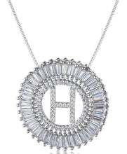Load image into Gallery viewer, Initial Circle Necklaces
