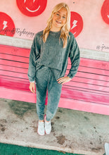 Load image into Gallery viewer, BuddyLove Brooke Mineral Wash Jogger Set
