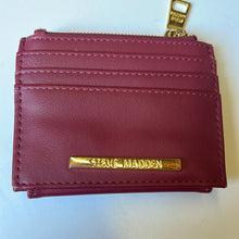 Load image into Gallery viewer, Maroon steve madden Keychain/Wallet
