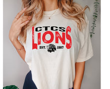 Load image into Gallery viewer, CTCS Lions Vintage Design
