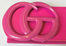 Load image into Gallery viewer, Thick GG belt with elastic.
