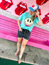 Load image into Gallery viewer, Retro Stripe Mint Crop
