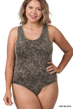 Load image into Gallery viewer, Acid Wash Tank Racerback Bodysuit

